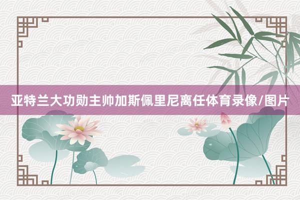 亚特兰大功勋主帅加斯佩里尼离任体育录像/图片