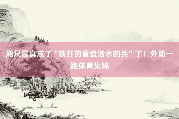 咫尺是真成了“铁打的营盘活水的兵”了！外助一跑体育集锦