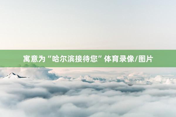 寓意为“哈尔滨接待您”体育录像/图片