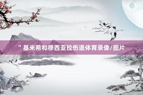 ”基米希和穆西亚拉伤退体育录像/图片