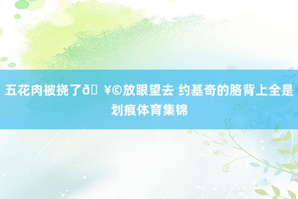 五花肉被挠了🥩放眼望去 约基奇的胳背上全是划痕体育集锦 五花肉被挠了🥩放眼望去 约基奇的胳背上全是划痕体育集锦