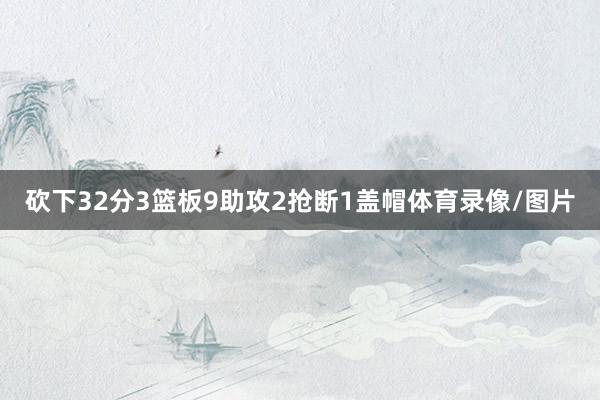 砍下32分3篮板9助攻2抢断1盖帽体育录像/图片