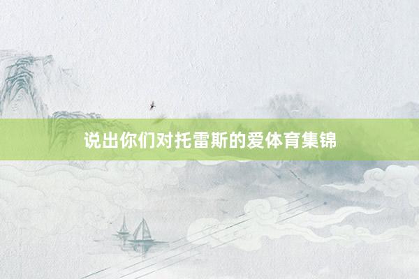 说出你们对托雷斯的爱体育集锦
