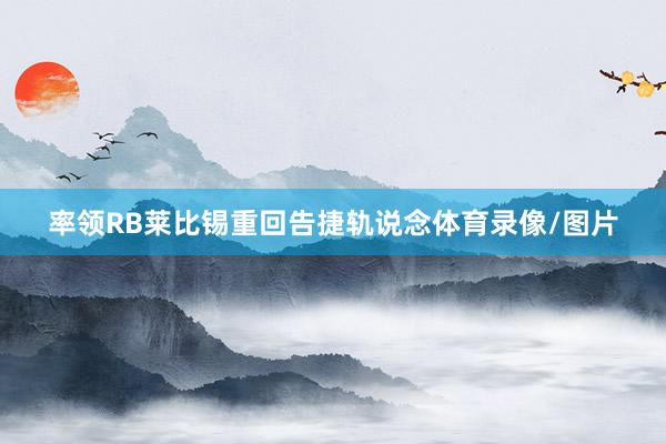 率领RB莱比锡重回告捷轨说念体育录像/图片