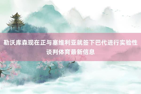 勒沃库森现在正与塞维利亚就签下巴代进行实验性谈判体育最新信息