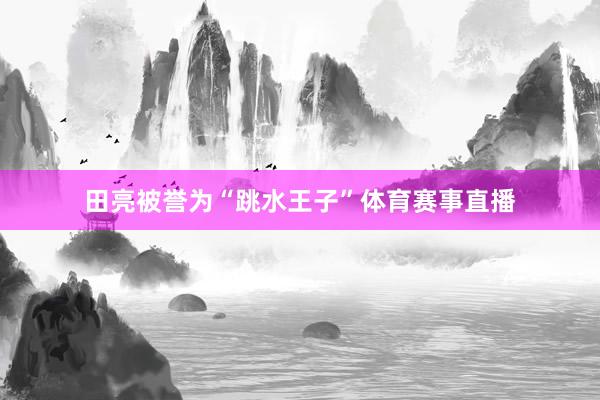 田亮被誉为“跳水王子”体育赛事直播