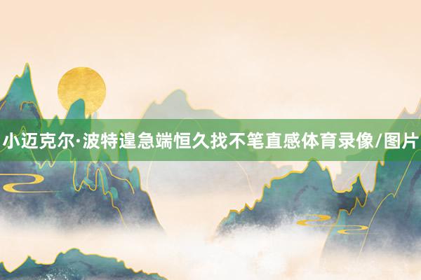 小迈克尔·波特遑急端恒久找不笔直感体育录像/图片