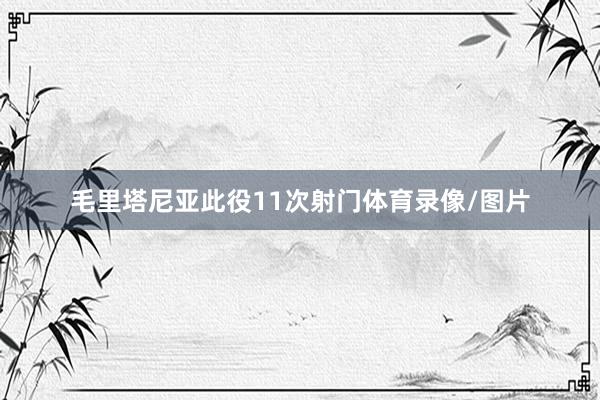 毛里塔尼亚此役11次射门体育录像/图片