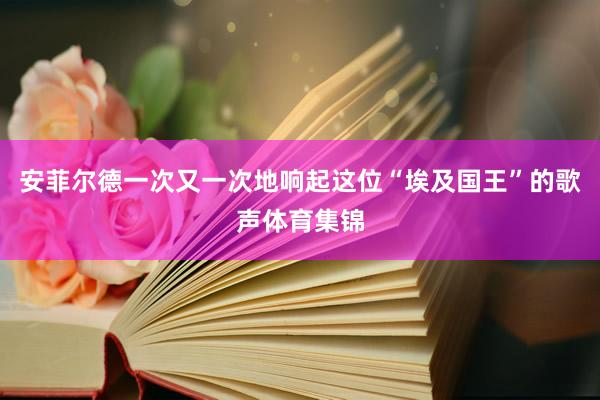 安菲尔德一次又一次地响起这位“埃及国王”的歌声体育集锦