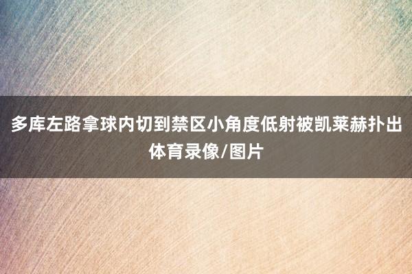 多库左路拿球内切到禁区小角度低射被凯莱赫扑出体育录像/图片